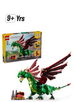 LEGO LEGO Creator 3in1 Medieval Dragon Creature 31161 Building Set (715 Pieces)  - Image 1
