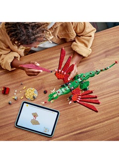 LEGO LEGO Creator 3in1 Medieval Dragon Creature 31161 Building Set (715 Pieces)  - Image 4