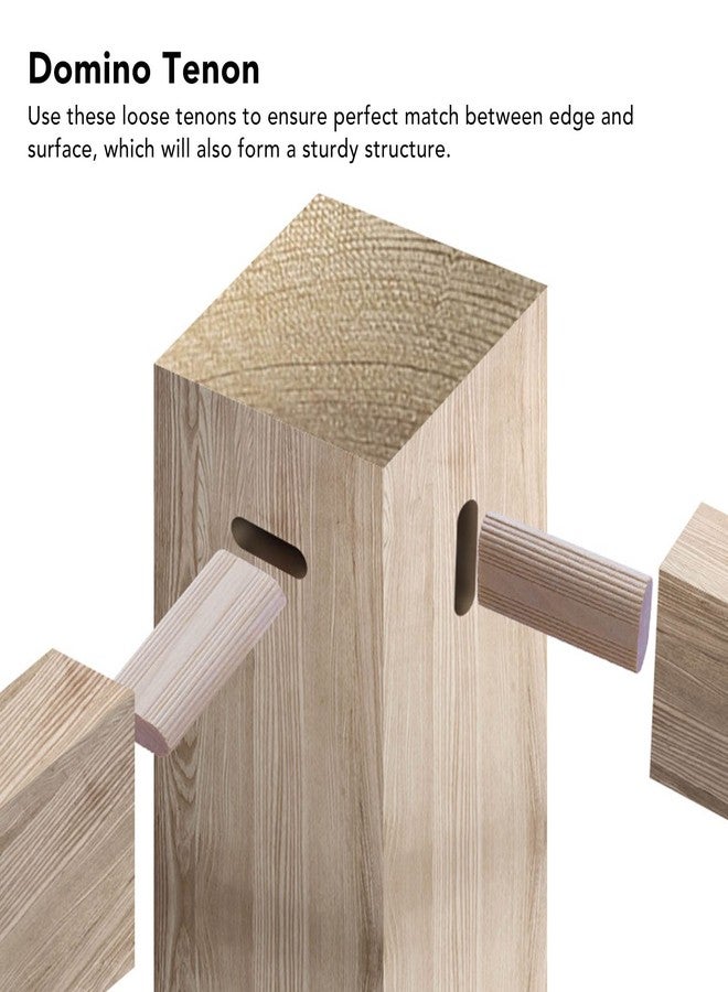 Estink 50Pcs Tenon Beech Wood 8x40mm Loose Tenons Woodworking Accessory for Positioning 0.31x1.57in - Image 5
