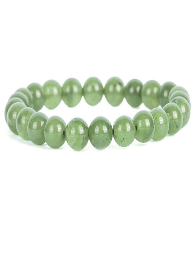 TAURISH Natural Green Aventurine Bracelet for Women and Men 8mm Healing Crystal Beads Stretchable Design Natural Gemstone Jewelry for Prosperity and Emotional Balance Pack of 2 - Image 3