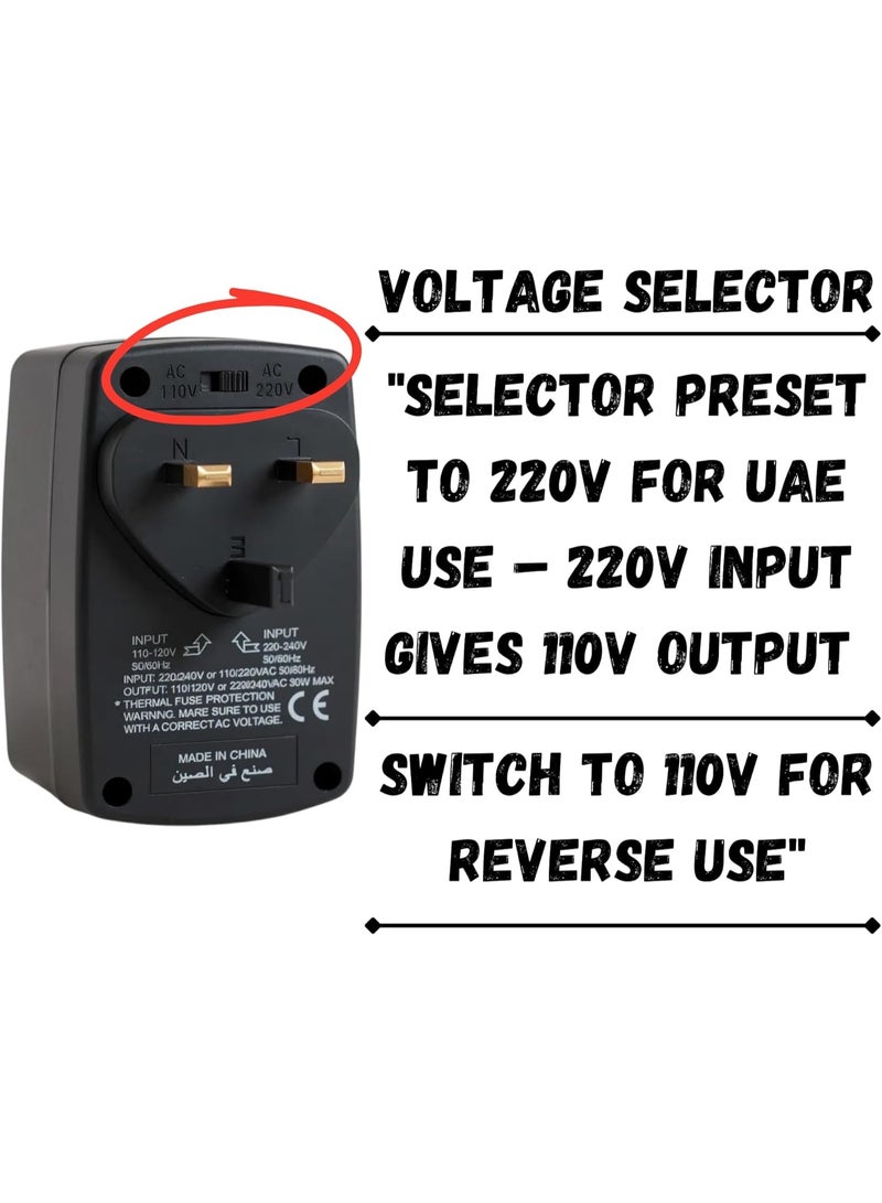 Terminator Dual Voltage Power Converter Ac-Ac 90W - Image 3