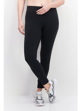 Ufc Women Sportswear Fit Brand Logo Training Tights, Black  - Image 1