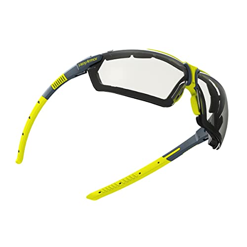HexArmor VS300 variomatic Safety Glasses for men and women | Transition lenses | Anti-fog | Scratch resistant wrap around lenses | Adjustable side arms | ANSI Z87 Certified | 100% UV protected eyewear - Image 1