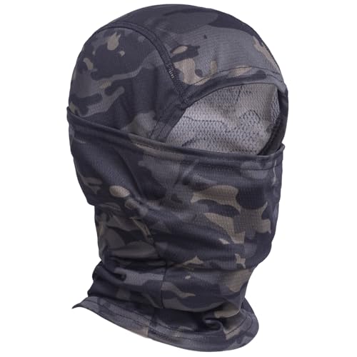 XY3545HS Camo Balaclava Face Mask for Man and Women-Hunting，Skiing，Motorcycle Windproof，UV Protection&Military Training - Image 1