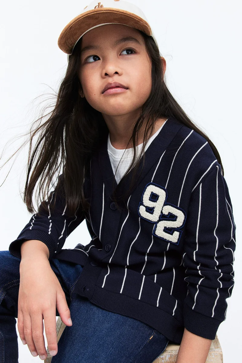 H&M Appliquéd cardigan