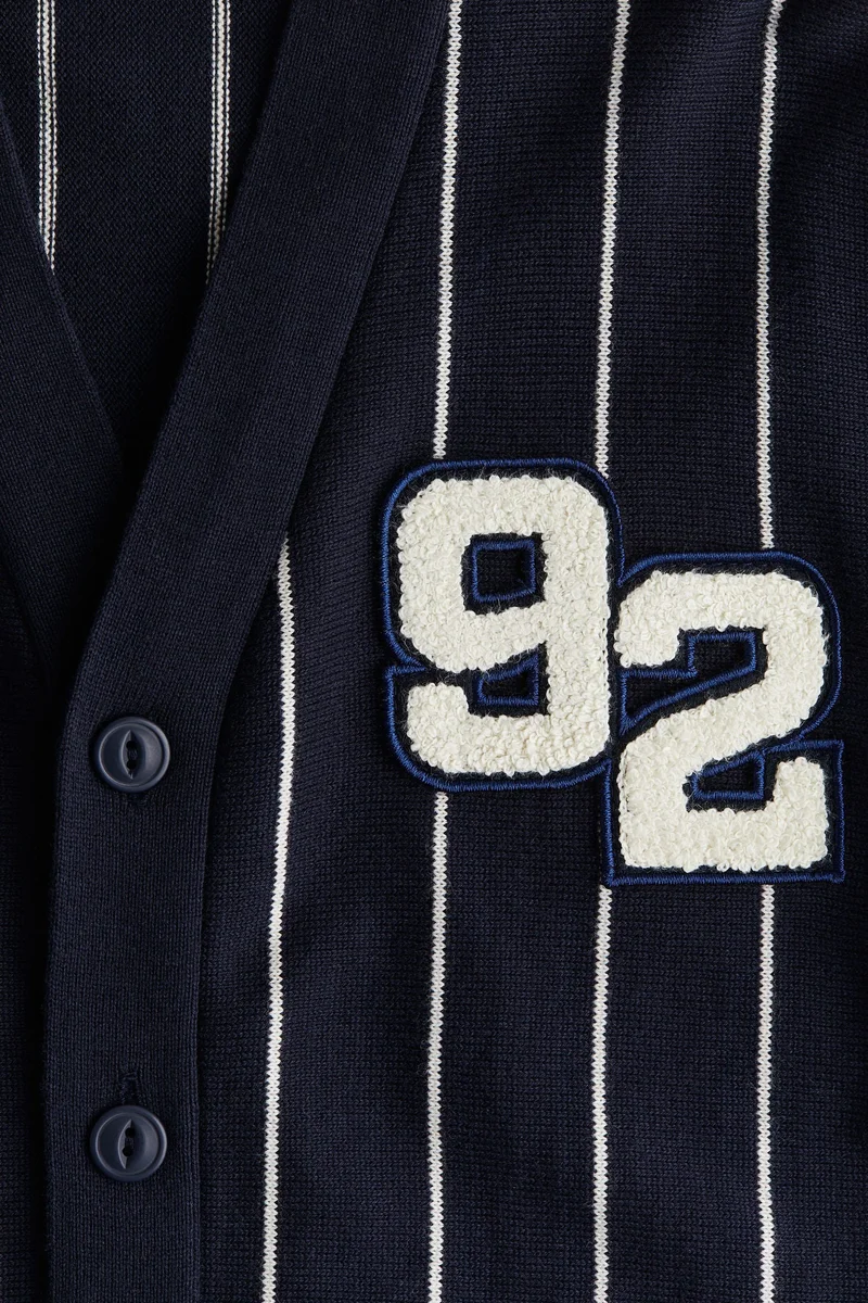 H&M Appliquéd cardigan