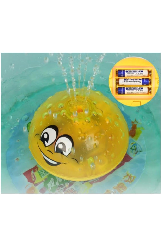 Barakah Bath Toy Spray Water Squirt Toy Light Up Float Toys Bathtub Toys - Image 3