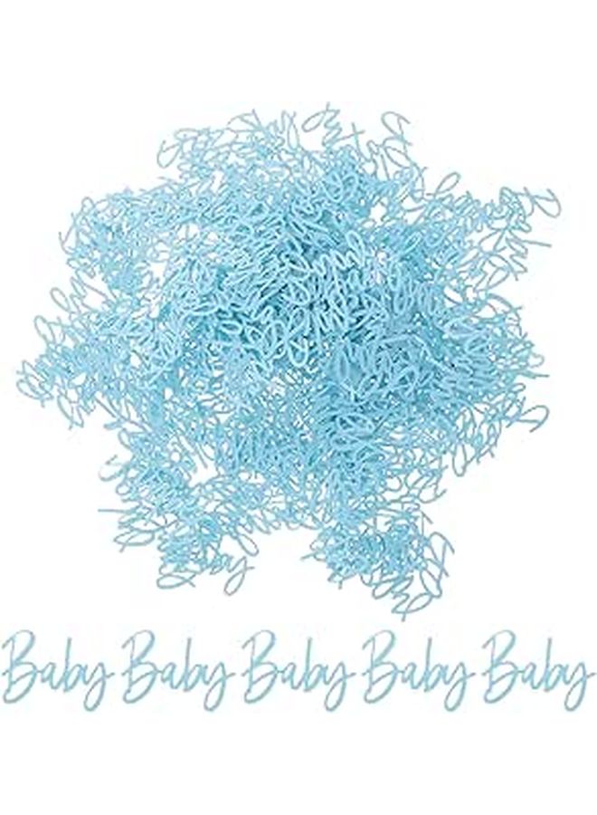 Double Sided Plastic Confetti Scatter 3 Packs 45g For Gender Reveal Party Decorations - Image 1