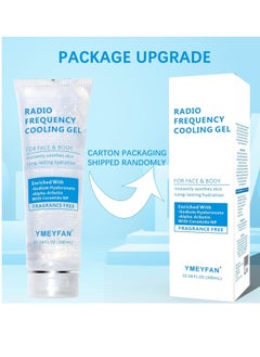 YMEYFAN Conductive Gel for Microcurrent Facial Device, Cooling Gel for Laser Hair Removal, Fragrance-Free, Hypoallergenic, Gel Primer for RF Device, Premium Gel Hydrating Soothes for Face Skin Care  - Image 3