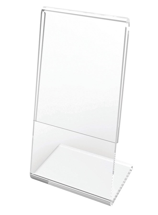 Deflecto® Mini Tabletop Sign Holder, 2 1/8"H x 1 1/2"W x 1"D, Clear, Pack Of 10 - Image 2