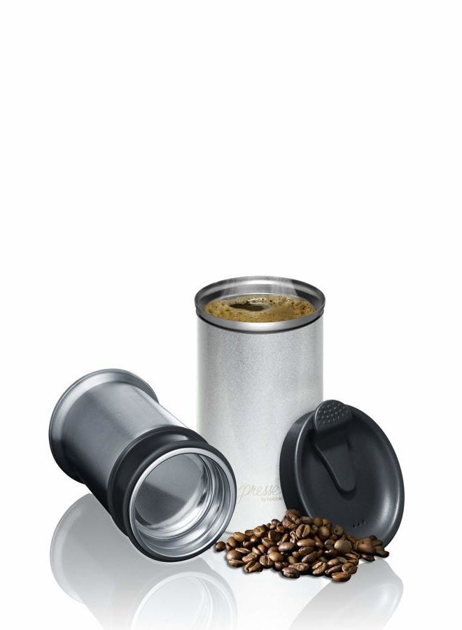 bobble BTC000100O006BND Presse Coffee, Stainless Steel, Black - Image 2