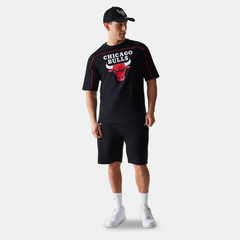 NEW ERA Men's NBA Chicago Bulls Piping Graphic T-Shirt