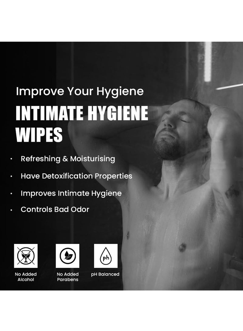 Skin Elements Intimate Hygiene Wipes | All Day Freshness | pH balanced Wipes | Tea Tree Oil & Neem Extracts | 30 Individually Wrapped Intimate Hygiene Wipes - Image 4