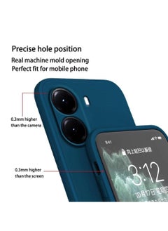 Houmt Xiaomi Poco X7 Pro 5G Case Cover Liquid Silicone Gel Rubber Protective Case Anti-Scratch with Inner Microfiber Lining Cover For Xiaomi Poco X7 Pro 5G  - Image 4