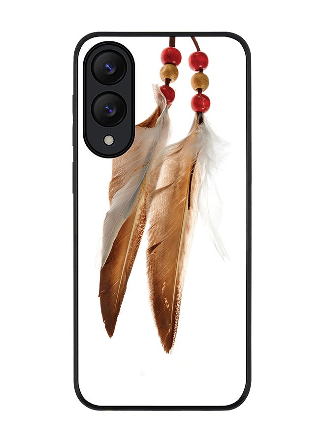 Stylizedd For Samsung Galaxy S25 Edge Case,Slim fit Camera Protection, Shockproof Thin Phone cover  - Chief Longfeathers