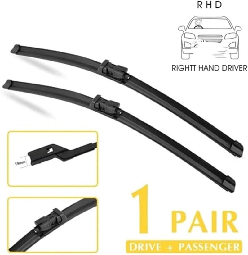 Wivplex Car Front Wiper Blades for Aston Martin V8 Vantage - Image 2