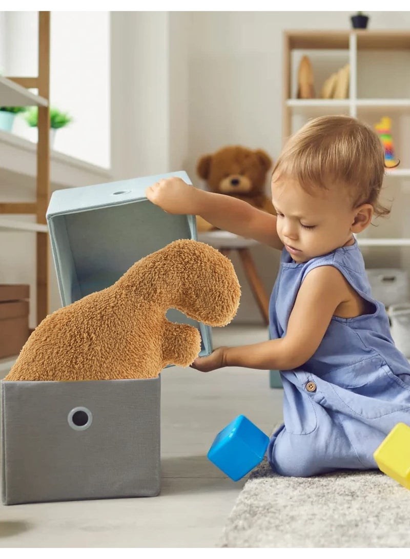 SOLARAE Dino Chicken Nugget Pillow, Hilarious Chicken Nugget Plush in Dinosaur Shape, Perfect Funny Gift for Kids, Boys, and Girls' Birthdays - Image 5