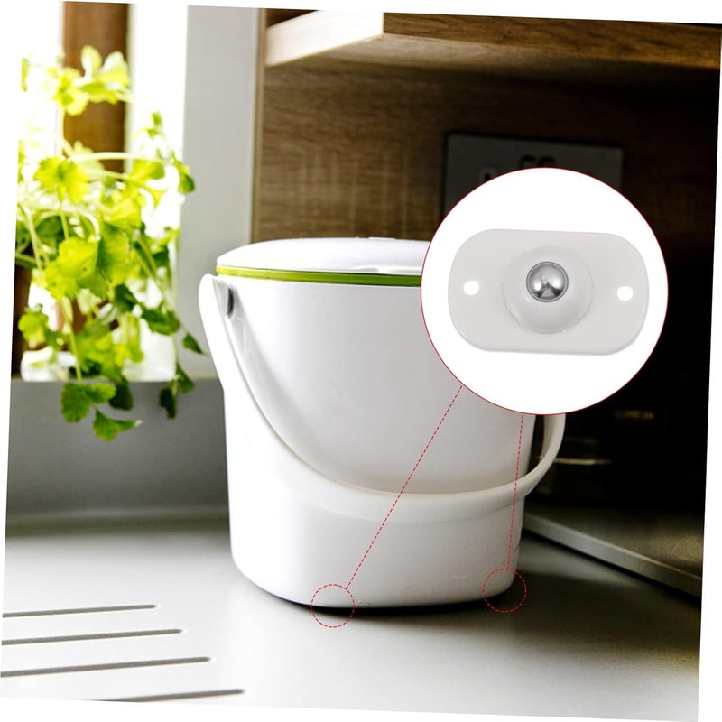 8Pcs Heavy Duty Self Adhesive Caster Wheels For Furniture And Appliances - Image 5