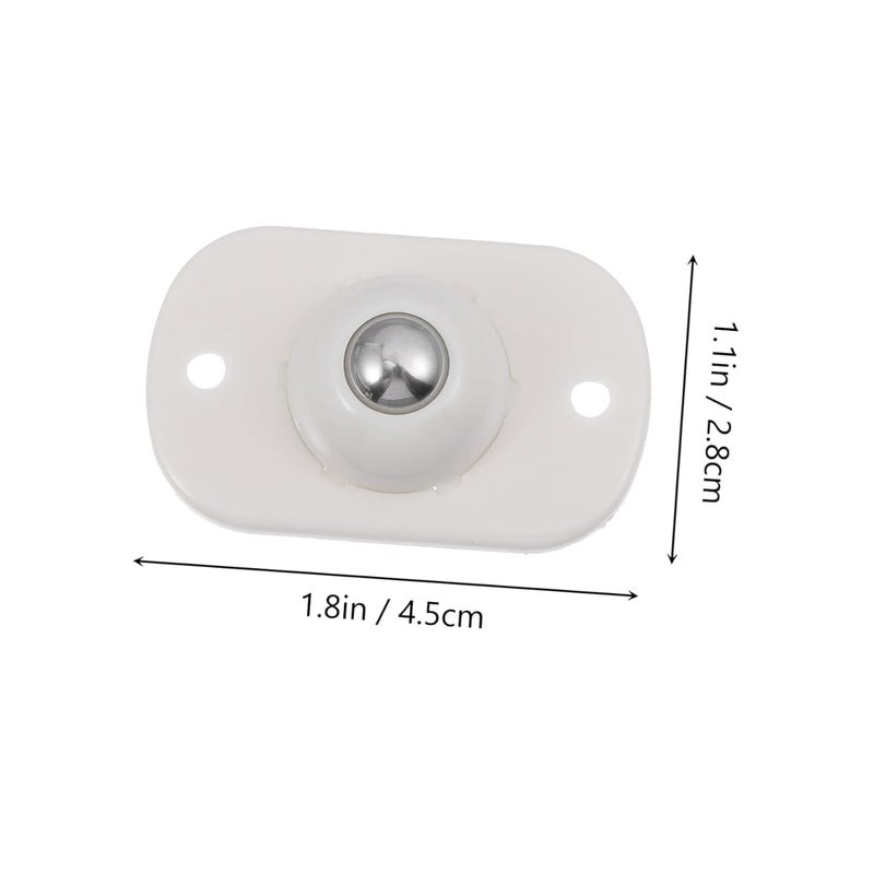 8Pcs Heavy Duty Self Adhesive Caster Wheels For Furniture And Appliances - Image 3