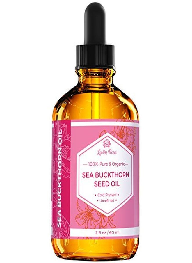 Leven Rose Orn Oil By Leven Rose, 100% Pure Unrefined Cold Pressed Anti Aging Acne Treatment For Hair Skin And Nails 2 Oz  - Image 2