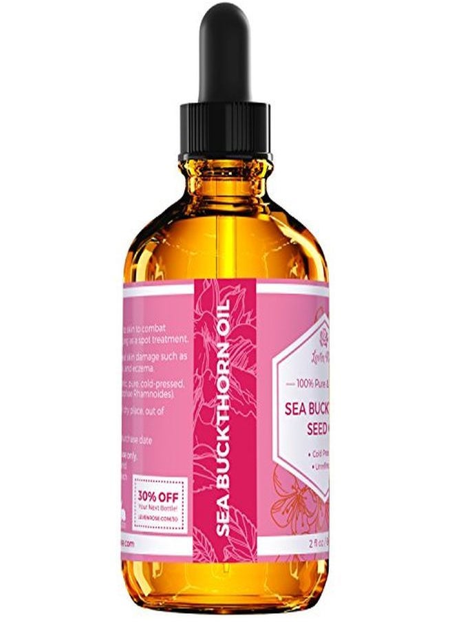 Leven Rose Orn Oil By Leven Rose, 100% Pure Unrefined Cold Pressed Anti Aging Acne Treatment For Hair Skin And Nails 2 Oz  - Image 3