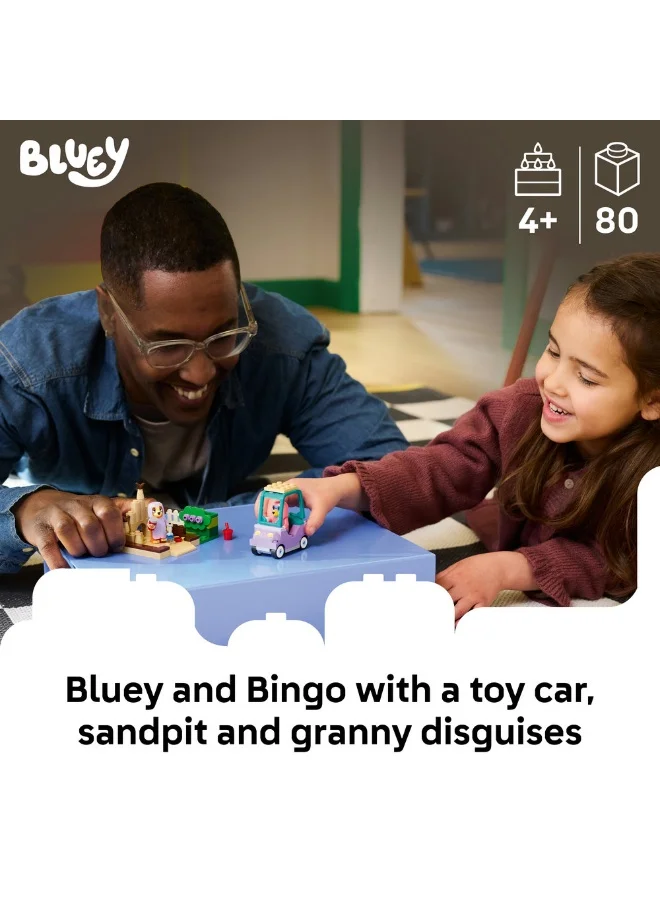 Lego Bluey Grannies with Bingo and Bluey Toy 11216 (Age 4+, 80 Pieces)