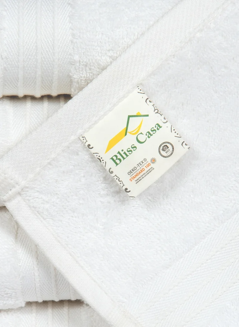 Bliss Casa Bliss Casa - Large Hand Towels (6 Pack, 50 x 100 cm) - 100% Combed Cotton - Premium Quality, Ultra Soft and Highly Absorbent, Hotel & Spa Quality Hand Towels