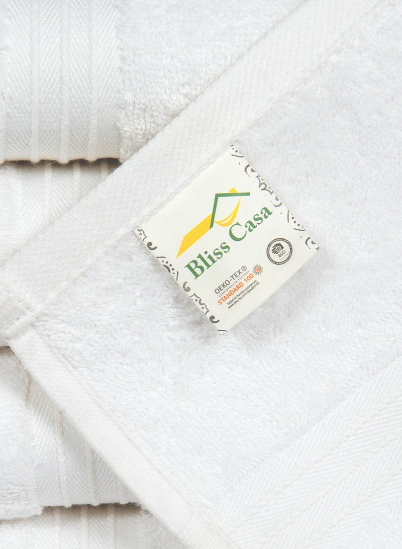 بليس كاسا Bliss Casa - مناشف يد كبيرة (6 عبوات، 50 × 100 سم) - 100% قطن ممشط - جودة ممتازة، فائقة النعومة وعالية الامتصاص، مناشف يد بجودة الفنادق والمنتجعات الصحية  - Image 4