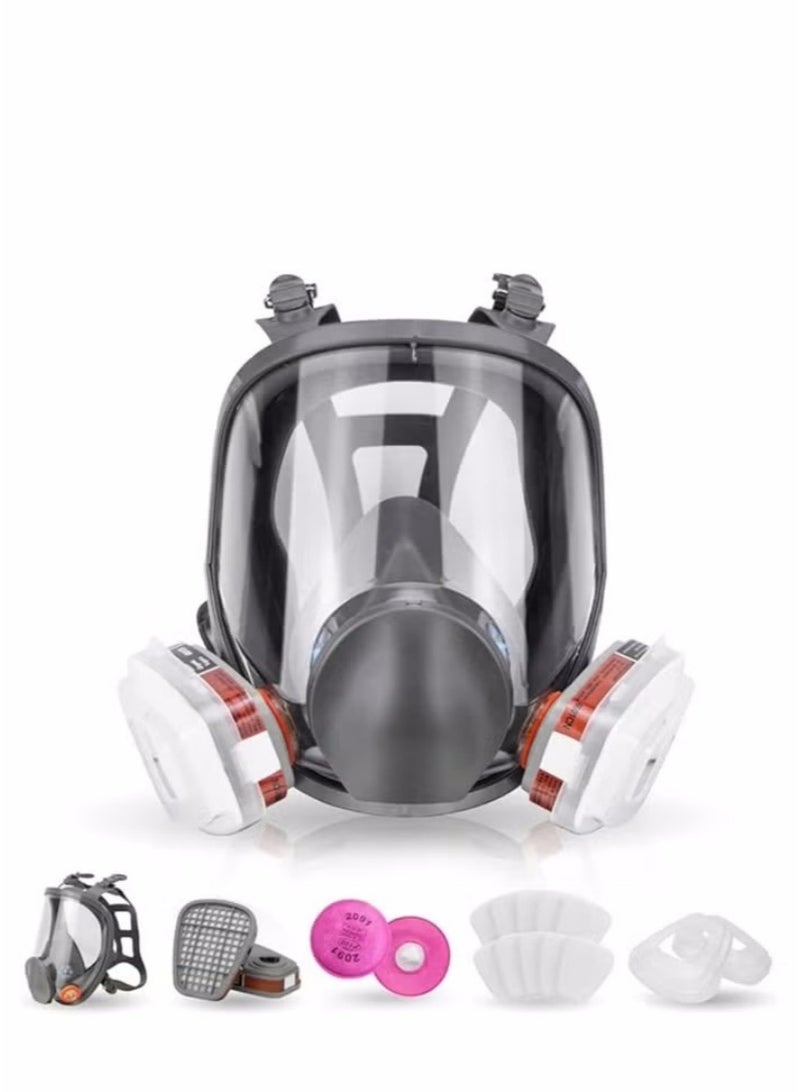 Gas Mask for Painting, Dust, Chemicals, Pesticides, Renovation Dust, Sanding, and Firefighting – Multi-Functional Protective Respirator - Image 1
