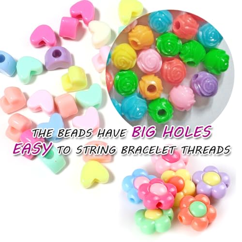 QCZKB Friendship Bracelet String 102 Skeins Fashionable Rainbow Color Embroidery Floss Cross Stitch Embroidery Thread Bracelet Yarn, Craft Floss with Beads，Tool kit - Image 3