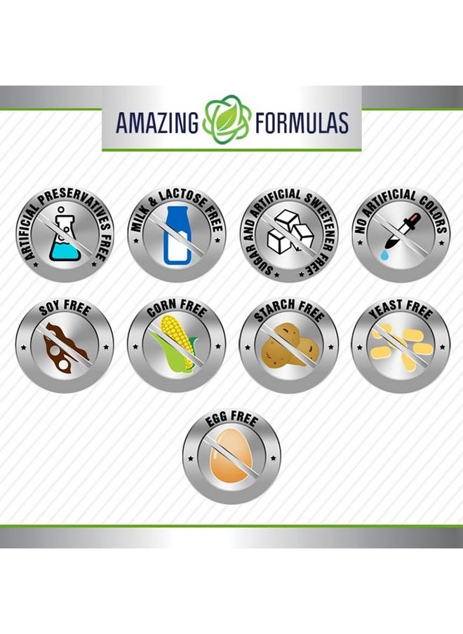 Amazing Nutrition - Amazing Formulas Caffeine Supplement | 200 Mg | 240 Capsules | Non-GMO | Glute-Free | Made in USA - Image 1