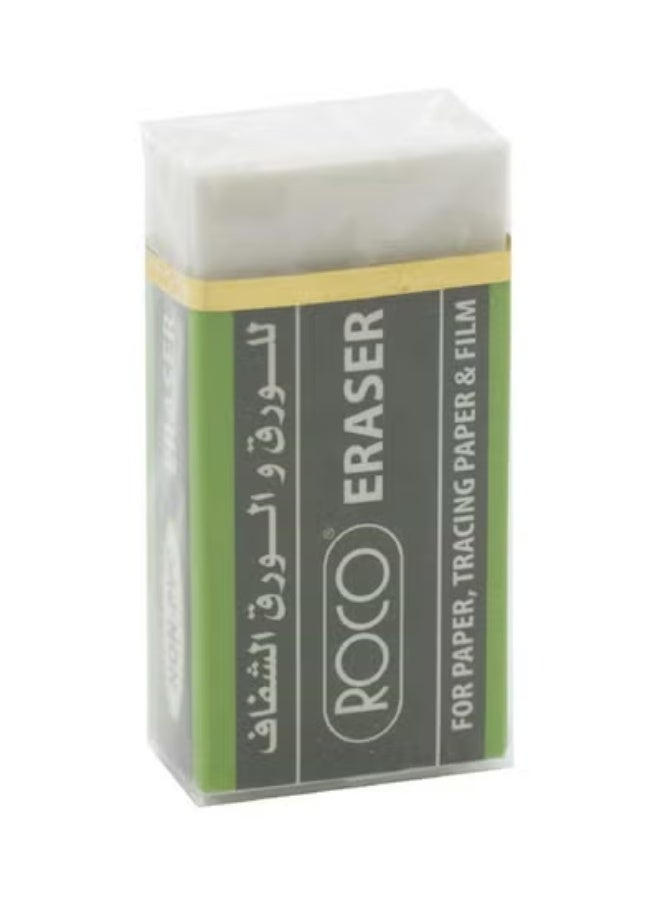 روكو 4 قطع ممحاة بيضاء عادية - Image 2