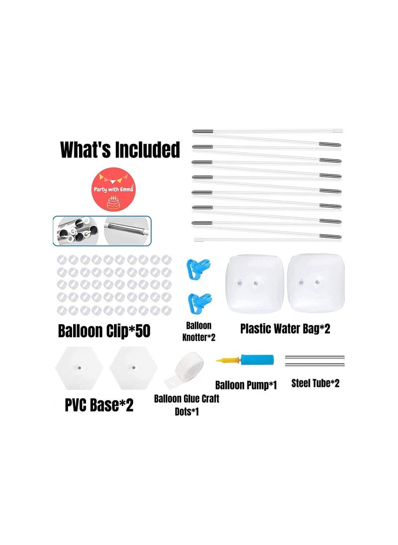 بارتي ويذ إيما طقم قوس البالون بطول 9 أقدام - Image 2