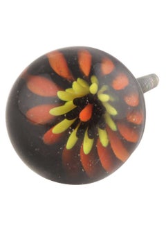 Indian-Shelf IndianShelf 8 Pieces Handmade Clear Kitchen Drawer Pulls Flower Kids Room Door Knobs Glass Designer Wardrobe Handles GIF78 