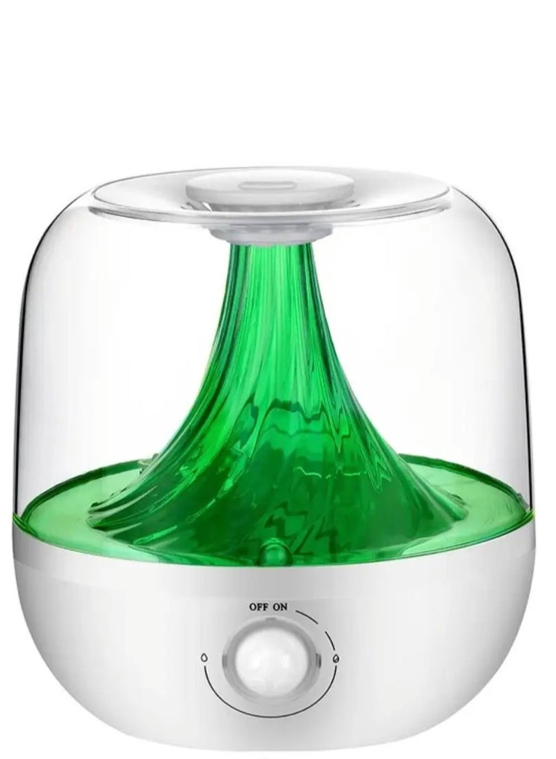 Humidifier, 3L, Ultrasonic Cool Mist, UV Light Bacteria Air Purifier, Top Filled, Suitable for Kids, Adults, Yoga, Sleep, Office, Home 