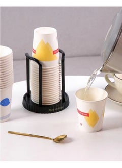 Generic Paper Cup Holder Household Disposable Cup Storage Rack Multi-functional Desktop Coffee Milk Tea Cup Storage Rack Cup Taker  - Image 2
