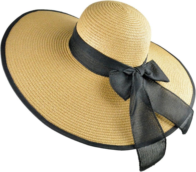 DRESHOW Fascinators Hat Flower Mesh Ribbons Feathers on a Headband and a Clip Tea Party Headwear for Girls and Women - Image 1