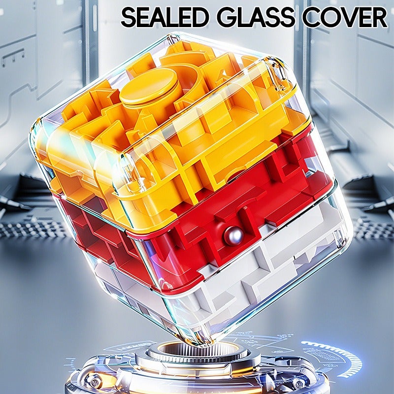 Fidget Spinner 3D Maze Cube for Kids - Multi-Level Challenge - Image 4