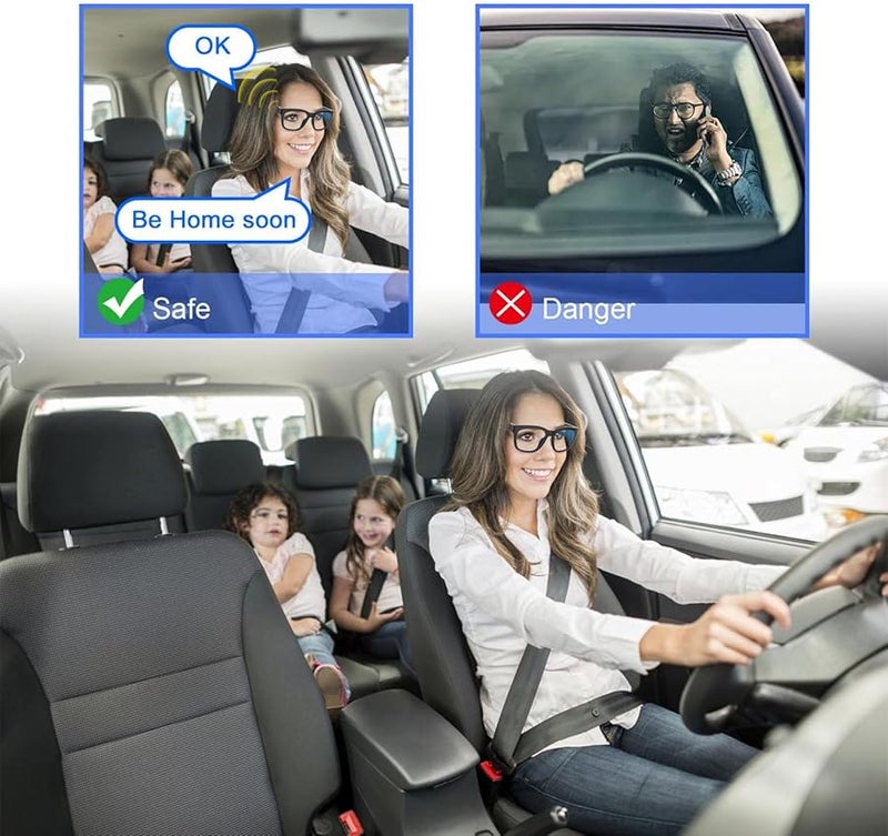 Smart Glasses 5 0 Open Ear Audio Sunglasses With Mic Noise Reduction For Driving Sport - Image 5