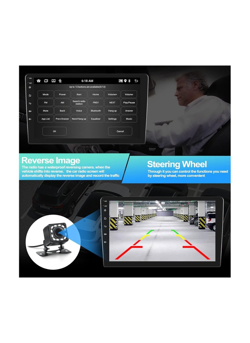 SHEZA STAR - Android Car Stereo for Chevrolet Cruze 2012 2013 2014 2015 6GB RAM 128GB ROM 9 Inch Support SIM Card, Apple Carplay, MirrorLink WiFi BT, IPS Touch Screen with Backup Camera Included - Image 1