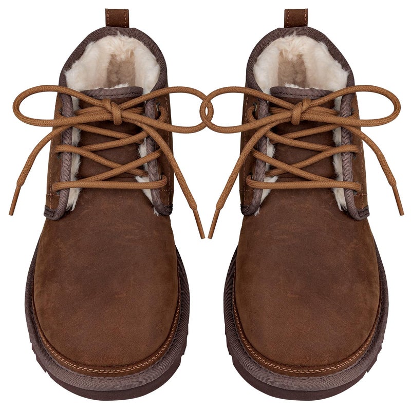 Endoto Round Shoe Laces for UGG Neumel Boot,Shoelaces Replacement Laces for UGG(Color:Brown,Size:39Inch) - Image 4