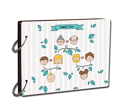 Paper Plane Design DIY Family Scrapbook Photo Album Diary- Keep Your Family Engaged - Image 1