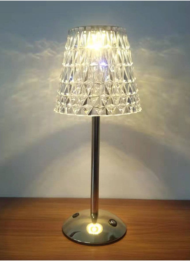 Sharpdo Modern Simple Retro Table Lamp Minimalist LED Energy-saving Table Light Controllable Desk Lamp 12*9*36CM