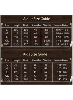 GGEROU Harry Potter Robe Costume Cosplay Set,Hogwarts Wizarding World Costume Robes for Kids & Adults,Dress Up Accessory Include with Striped Tie,Glasses Frame,Wizard Hat,Magic Wand,Pendant  - Image 4