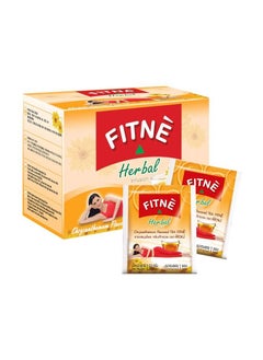 Fitne Chrysanthemum Herbal Tea Senna Infusion Smooth Mild Soothing Beverage Natural Gentle Detox Cleanse No Calories Caffeine Free 2.5g*15 Tea Bags