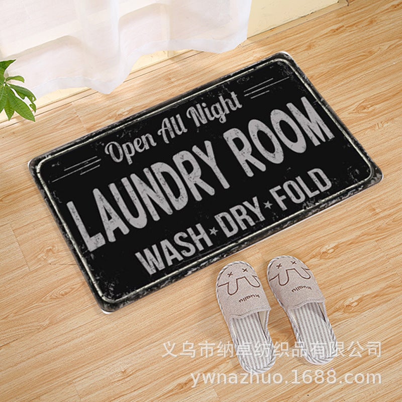 Products Flannel Laundry Floor Mat Kitchen Bathroom Mat Source Manufacturers A Generation Of Global - Image 1