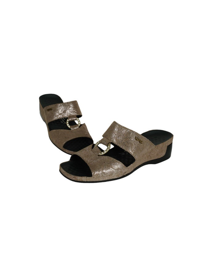 VITAL 148-1062 Vital Ladies Tina - Yamaha Sandals 08070 Light Brown  - Image 3