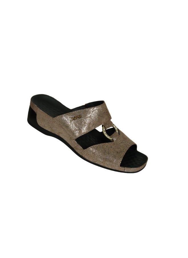 VITAL 148-1062 Vital Ladies Tina - Yamaha Sandals 08070 Light Brown  - Image 1