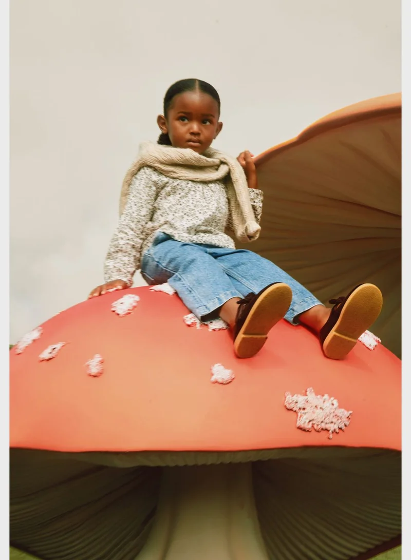 MANGO Kids Floral Print Top