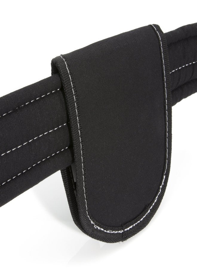 Dickies 2-Compartment Hammer Holder for Tool and Work Belts, Durable Canvas, Includes Tool Loop and Pocket, Fits up to 4.5-inch Belts, Black - Image 3